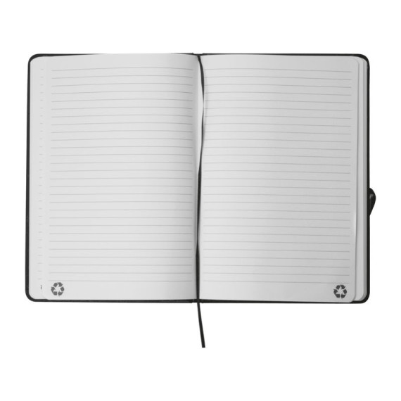 A5 notebook made of recycled paper