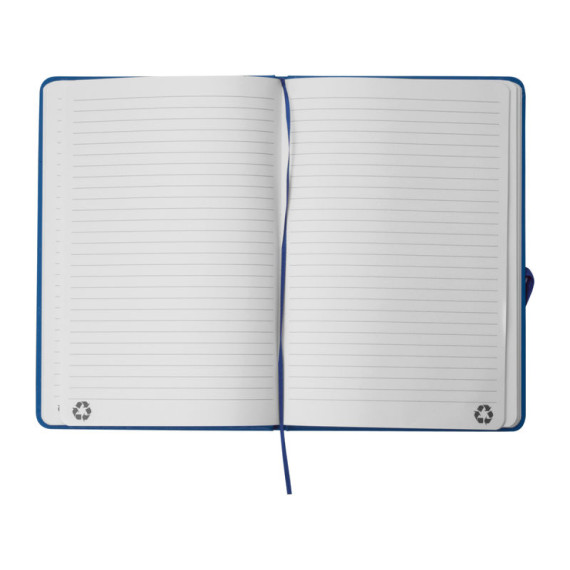 A5 notebook made of recycled paper