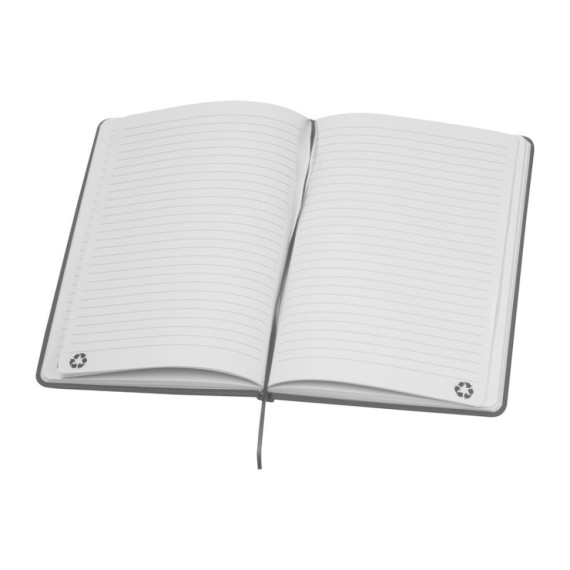 A5 notebook made of recycled paper