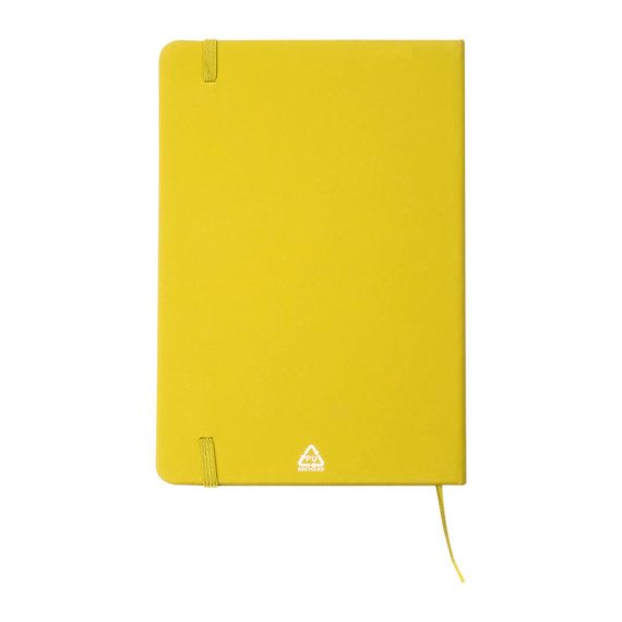 A5 notebook made of recycled paper