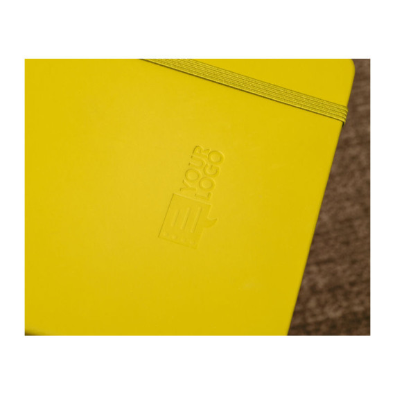 A5 notebook made of recycled paper