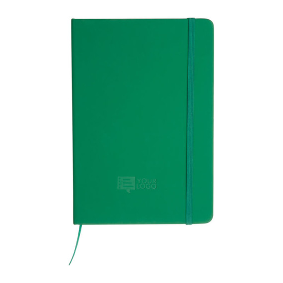 A5 notebook made of recycled paper