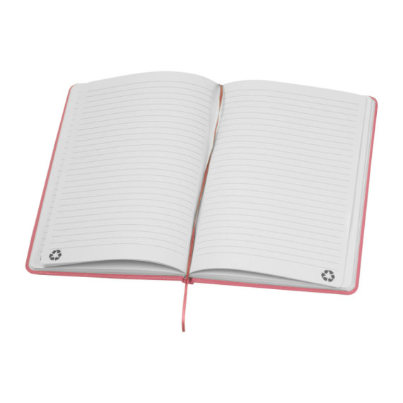 A5 notebook made of recycled paper