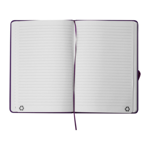 A5 notebook made of recycled paper