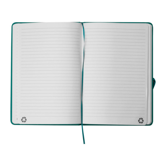A5 notebook made of recycled paper
