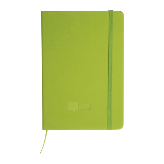 A5 notebook made of recycled paper