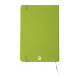 A5 notebook made of recycled paper