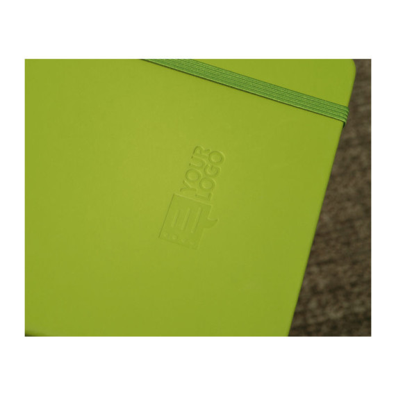 A5 notebook made of recycled paper