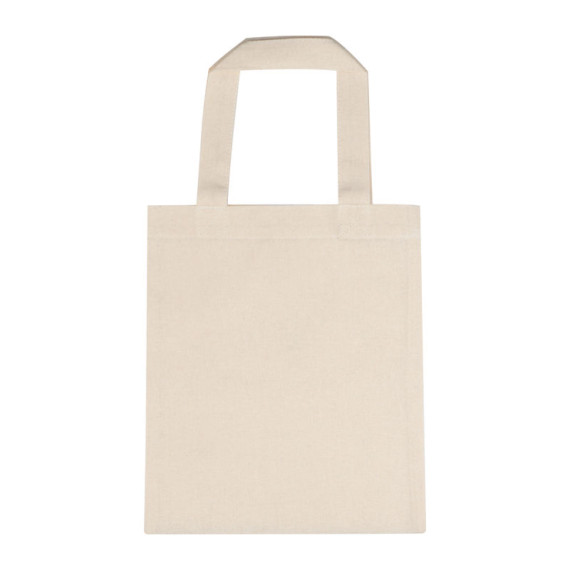 Mini bavlněná taška Bordelum 140 g/m²