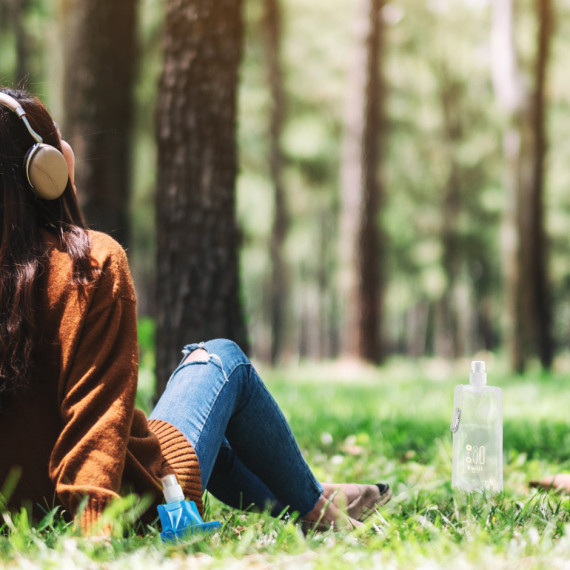 KWILL. 460 ml PE skládací láhev