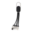Nabíjecí kabel 3v1 z pšeničné slámy