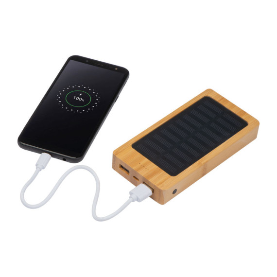 Solární powerbanka Bakersfield 8 000 mAh
