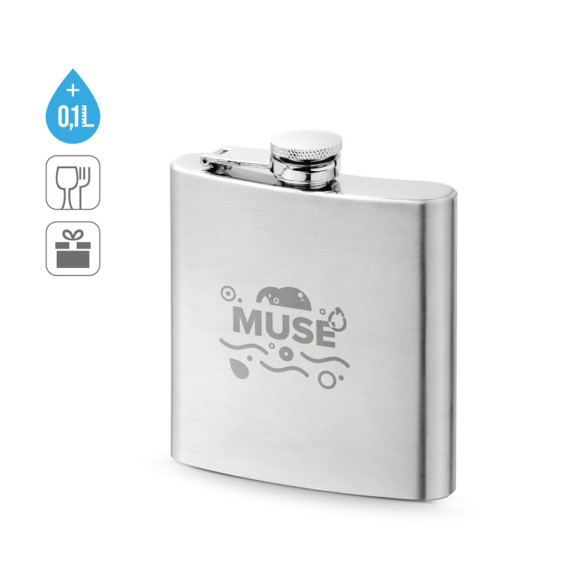 MUSE. Kapesní láhev z nerezové oceli 180 ml