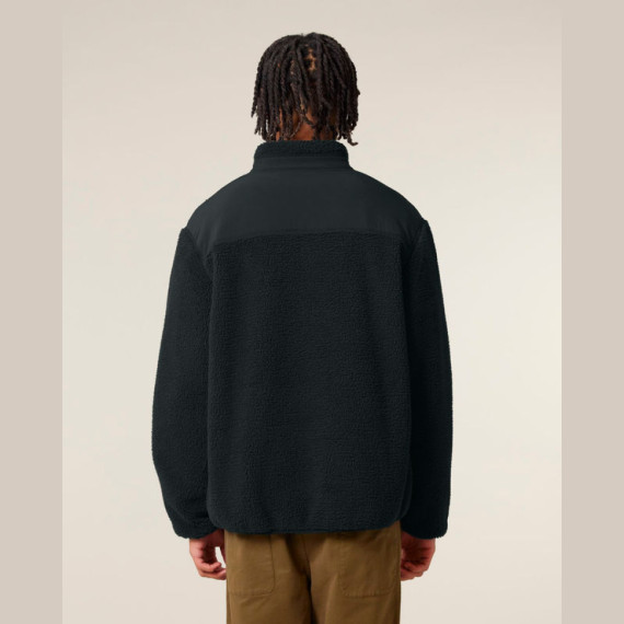 Brooker unisex relaxed fit sherpa bunda