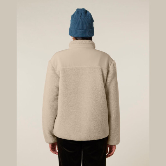 Brooker unisex relaxed fit sherpa bunda