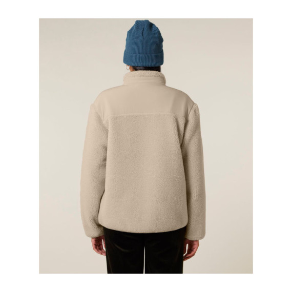 Brooker unisex relaxed fit sherpa bunda