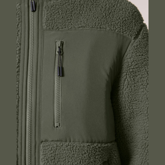 Brooker unisex relaxed fit sherpa bunda