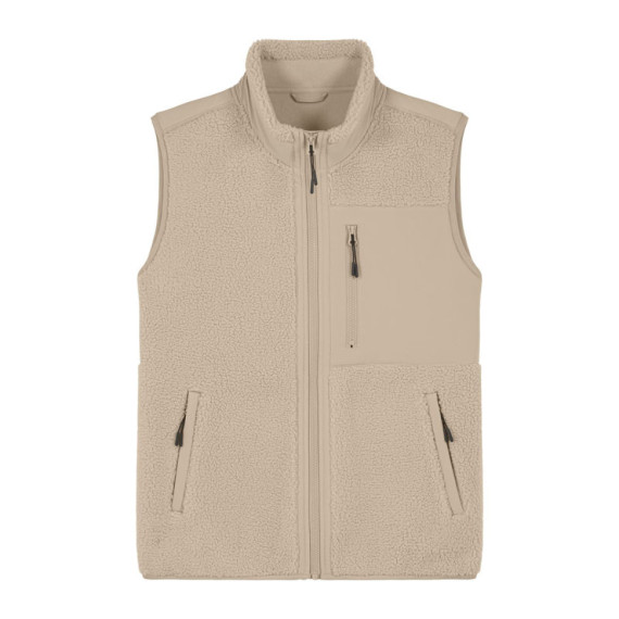 Liner unisex sherpa bunda bez rukávů