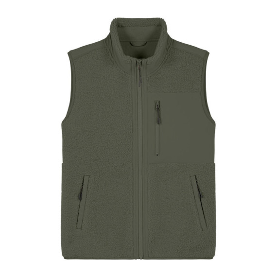 Liner unisex sherpa bunda bez rukávů