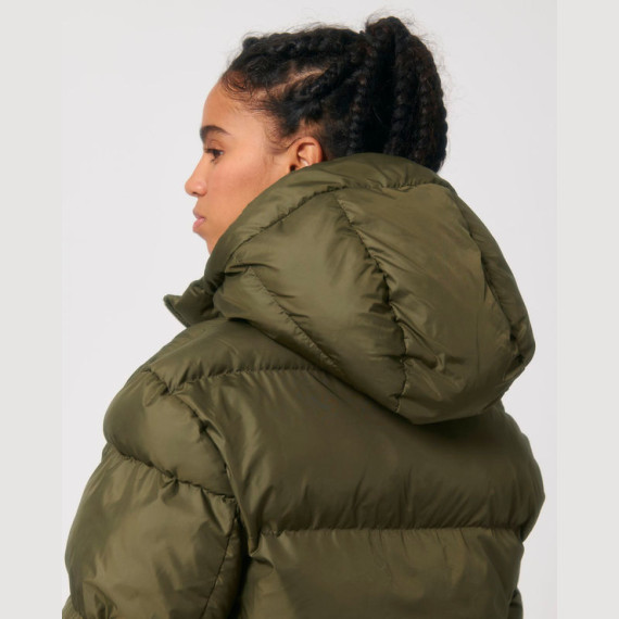 Puffer oversized zateplená bunda
