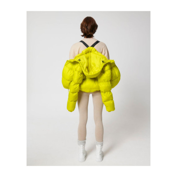 Puffer oversized zateplená bunda