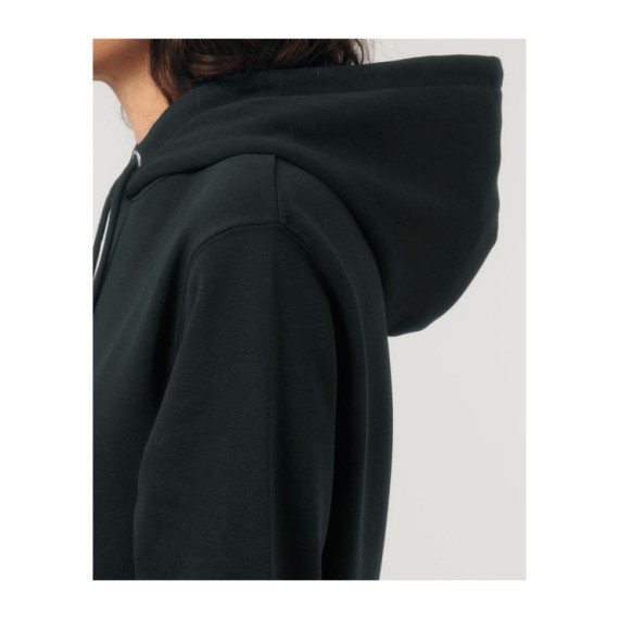 Archer unisex mikina s kapucí v medium fit střihu