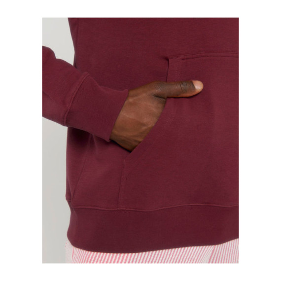 Archer unisex mikina s kapucí v medium fit střihu