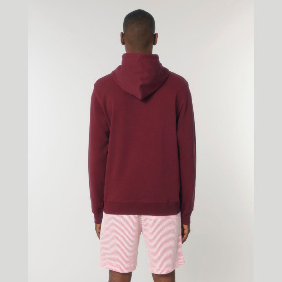 Archer unisex mikina s kapucí v medium fit střihu