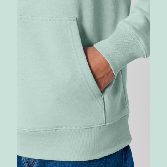 Archer unisex mikina s kapucí v medium fit střihu