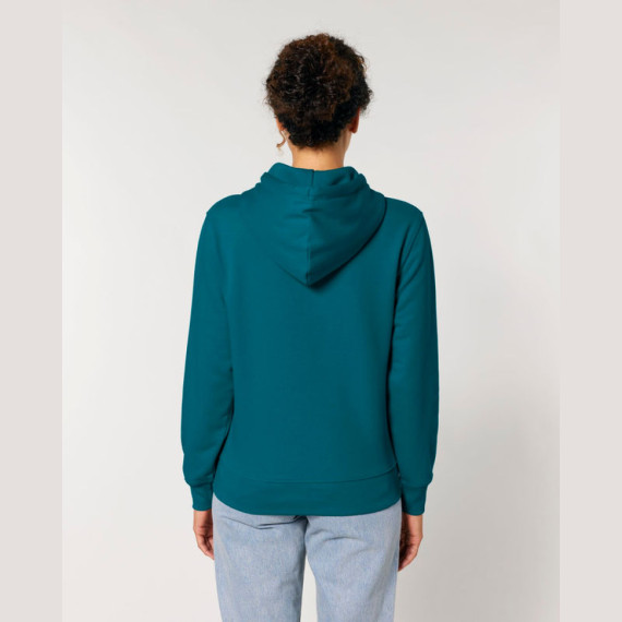 Archer unisex mikina s kapucí v medium fit střihu