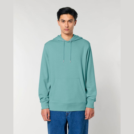 Archer unisex mikina s kapucí v medium fit střihu