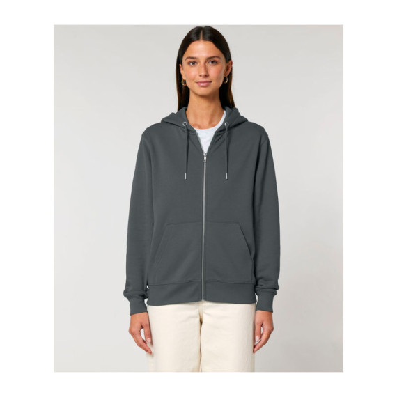 Cultivator 2.0 unisex mikina na zip s kapucí