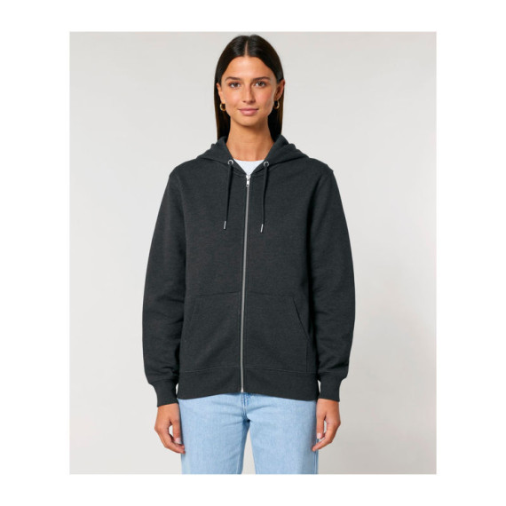 Cultivator 2.0 unisex mikina na zip s kapucí