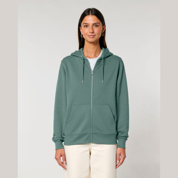 Cultivator 2.0 unisex mikina na zip s kapucí