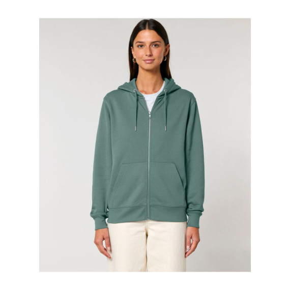 Cultivator 2.0 unisex mikina na zip s kapucí