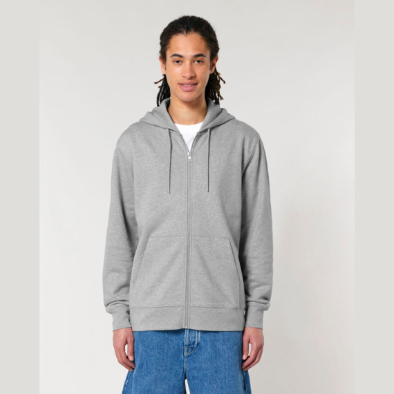 Cultivator 2.0 unisex mikina na zip s kapucí