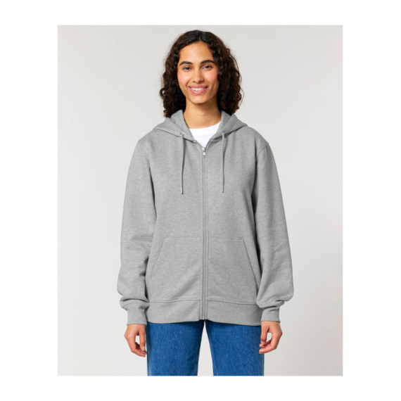 Cultivator 2.0 unisex mikina na zip s kapucí