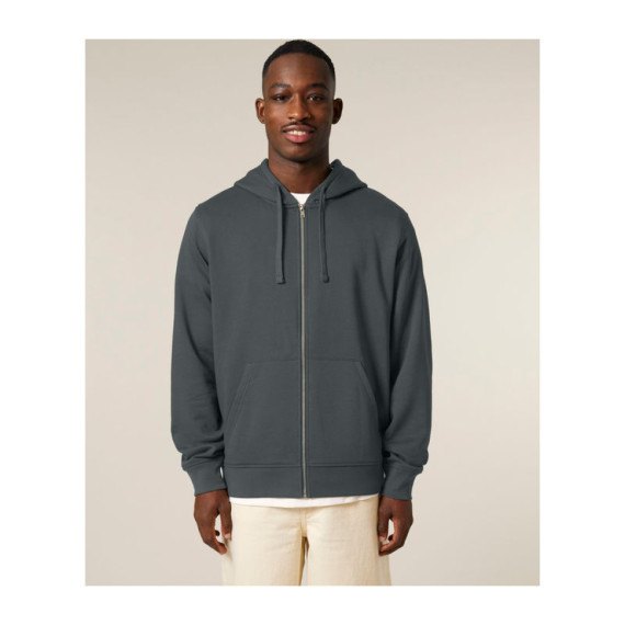 Mixer unisex mikina na zip s kapucí