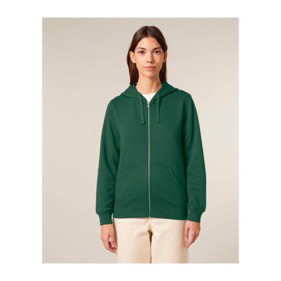Mixer unisex mikina na zip s kapucí