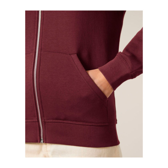 Mixer unisex mikina na zip s kapucí