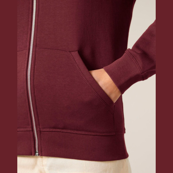 Mixer unisex mikina na zip s kapucí