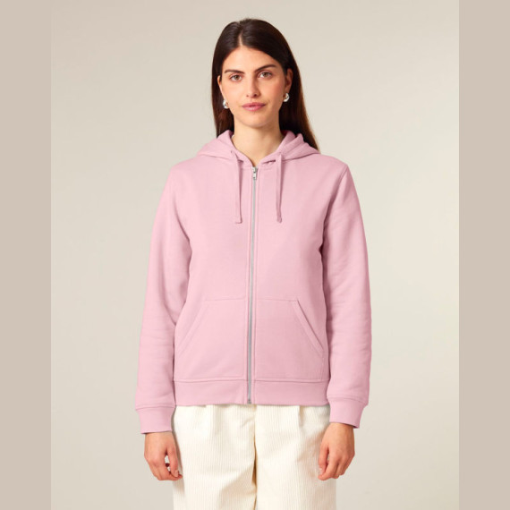 Mixer unisex mikina na zip s kapucí