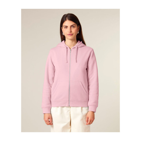 Mixer unisex mikina na zip s kapucí