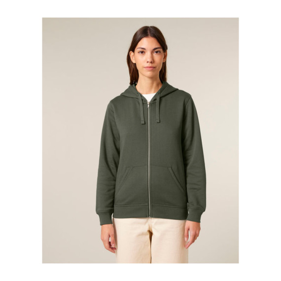 Mixer unisex mikina na zip s kapucí
