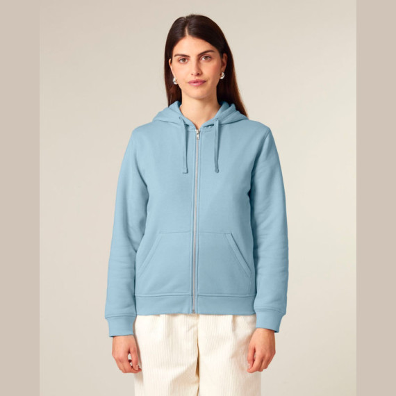 Mixer unisex mikina na zip s kapucí