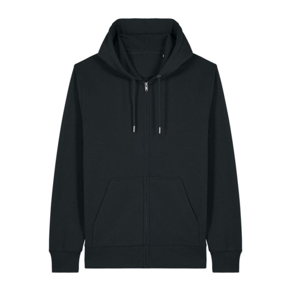 Connector 2.0 unisex medium fit mikina na zip s ka