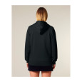 Connector 2.0 unisex medium fit mikina na zip s ka