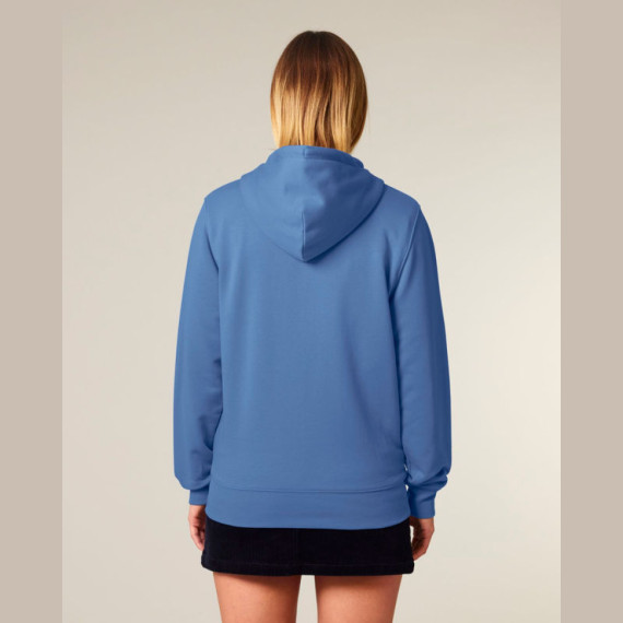 Connector 2.0 unisex medium fit mikina na zip s ka