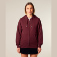 Connector 2.0 unisex medium fit mikina na zip s ka
