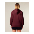 Connector 2.0 unisex medium fit mikina na zip s ka